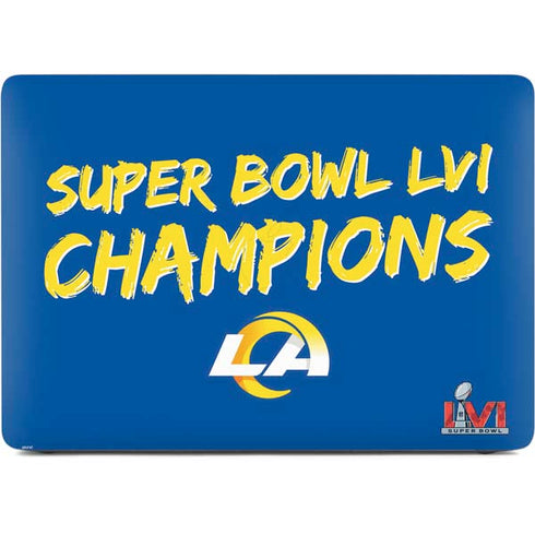 NFL Super Bowl LVI Champions Rams Apple MacBook Pro 16-inch Skin