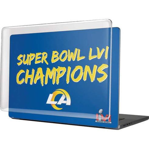 NFL Super Bowl LVI Champions Rams MacBook Cases