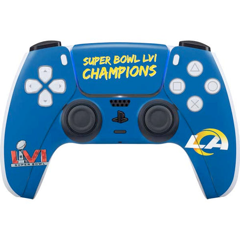 NFL Super Bowl LVI Champions Rams PlayStation PS5 Skins