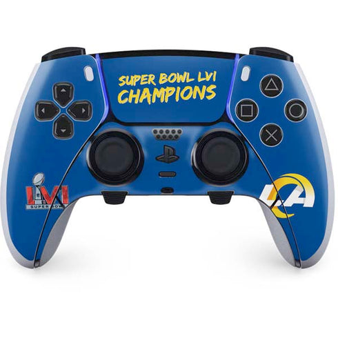 NFL Super Bowl LVI Champions Rams PlayStation PS5 Skins