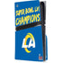 NFL Super Bowl LVI Champions Rams PS5 Pro Disk Console Skin