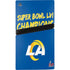 NFL Super Bowl LVI Champions Rams PS5 Pro Disk Console Skin