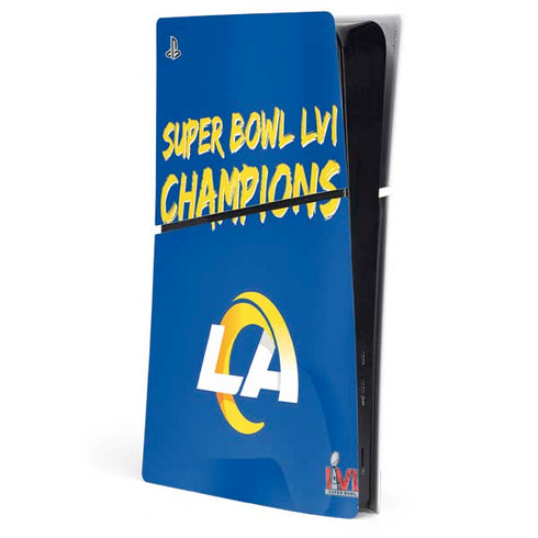 NFL Super Bowl LVI Champions Rams PlayStation PS5 Skins