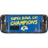 NFL Super Bowl LVI Champions Rams Steam Deck Handheld Gaming Computer OLED Skin