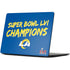 NFL Super Bowl LVI Champions Rams Surface Laptop 7 13.8in Skin