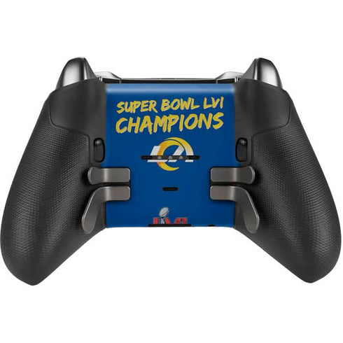 NFL Super Bowl LVI Champions Rams Xbox Elite Wireless Controller Series 2 Skin