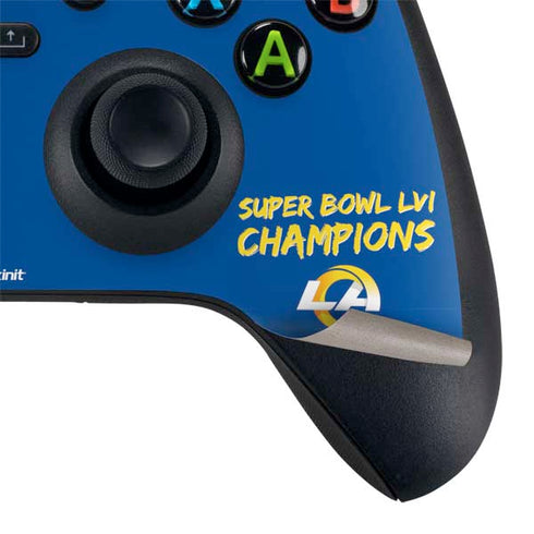 NFL Super Bowl LVI Champions Rams XBox Series X Digital Edition Bundle Skin