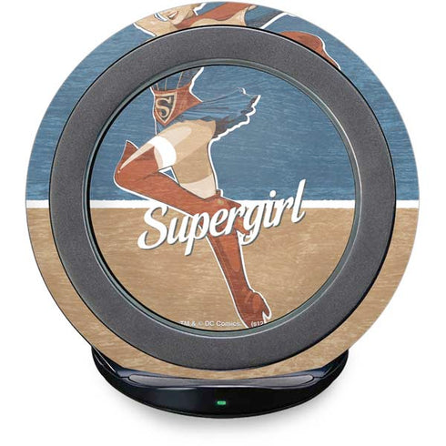 DC Comics Bombshells Supergirl Fast Charge Wireless Charging Stand Skin