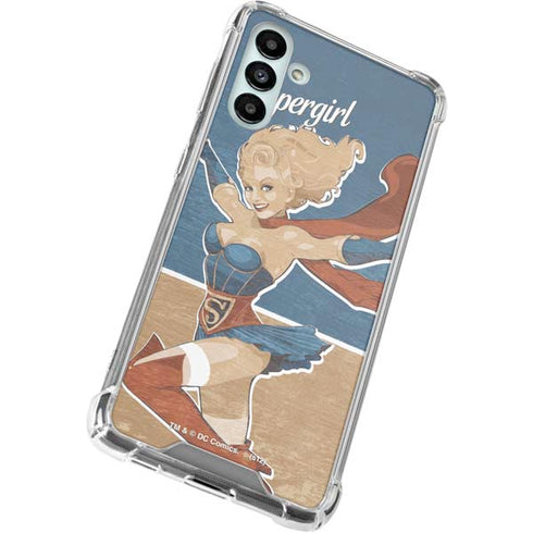 DC Comics Bombshells Supergirl Galaxy A13 5G Clear Case