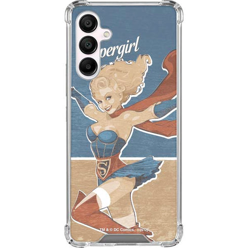 DC Comics Bombshells Supergirl Galaxy A16 5G Clear Case