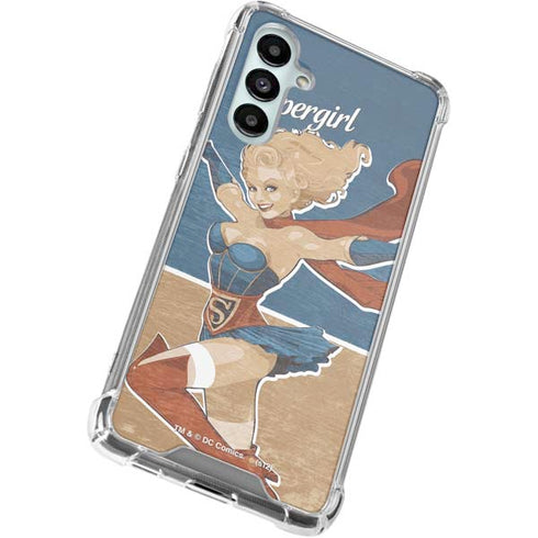 DC Comics Bombshells Supergirl Galaxy A16 5G Clear Case