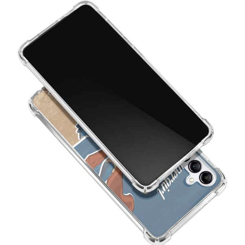 DC Comics Bombshells Supergirl Galaxy A16 5G Clear Case