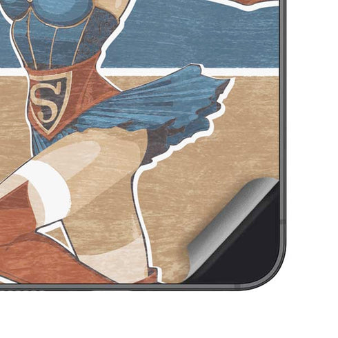 DC Comics Bombshells Supergirl Galaxy A16 5G Skin