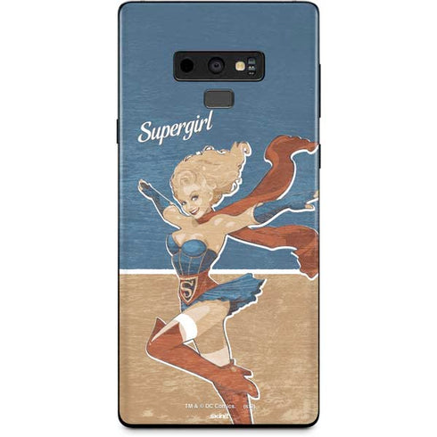 DC Comics Bombshells Supergirl Galaxy Note 9 Skin