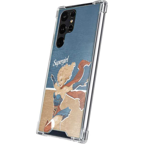 DC Comics Bombshells Supergirl Galaxy S23 Ultra Clear Case
