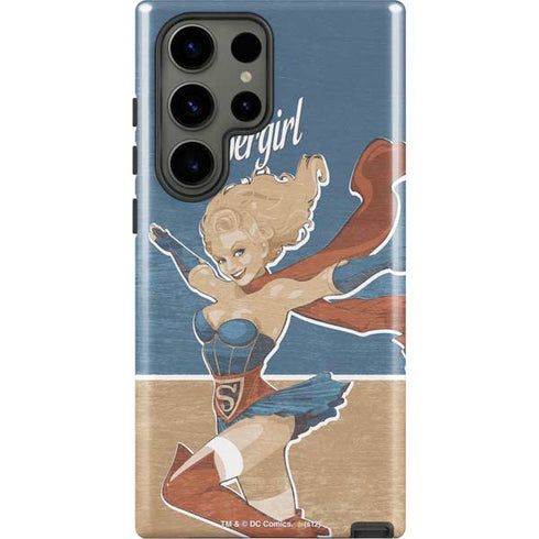 DC Comics Bombshells Supergirl Galaxy S23 Ultra Pro Case