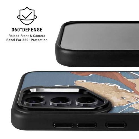 DC Comics Bombshells Supergirl Galaxy S25 Plus Kickstand Case