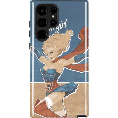 DC Comics Bombshells Supergirl Galaxy S25 Ultra Impact Case