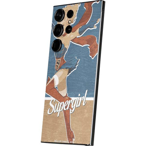 DC Comics Bombshells Supergirl Galaxy S25 Ultra Skin