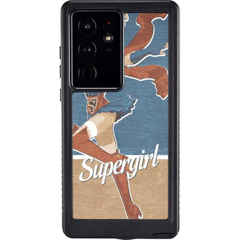 DC Comics Bombshells Supergirl Galaxy S24 Ultra Waterproof Case