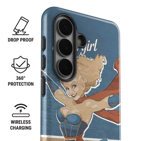 DC Comics Bombshells Supergirl Galaxy S26 Plus Impact Case