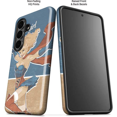DC Comics Bombshells Supergirl Galaxy S26 Plus Impact Case