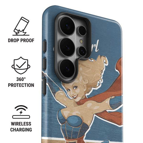 DC Comics Bombshells Supergirl Galaxy S26 Ultra Impact Case