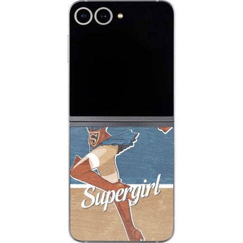 DC Comics Bombshells Supergirl Galaxy Z Flip6 Skin