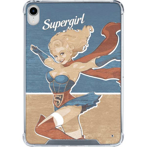 DC Comics Bombshells Supergirl iPad 11th Gen (2025) Clear Case