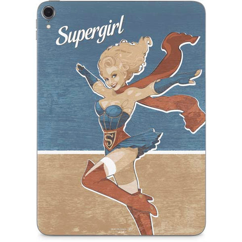 DC Comics Bombshells Supergirl Apple iPad Pro Skin