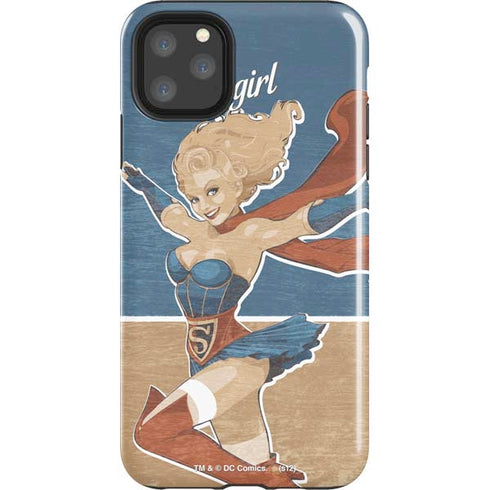 DC Comics Bombshells Supergirl iPhone Cases