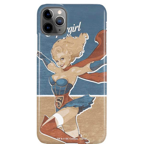 DC Comics Bombshells Supergirl iPhone Cases