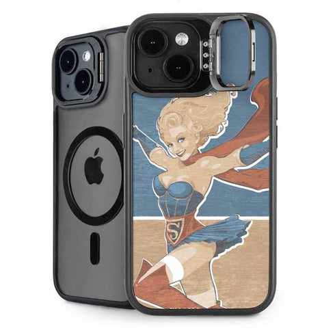 DC Comics Bombshells Supergirl iPhone 13 Kickstand Case