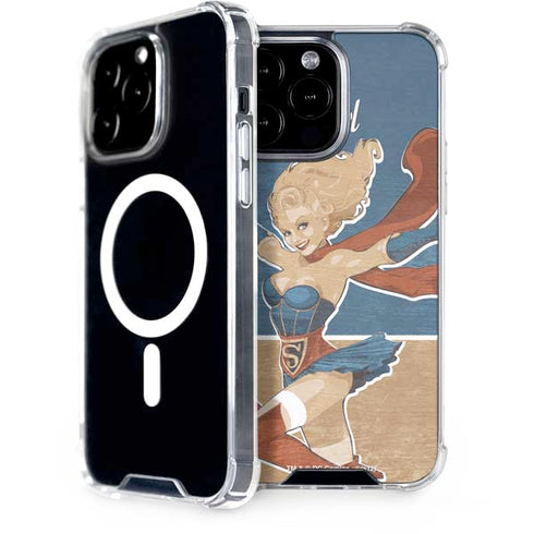 DC Comics Bombshells Supergirl iPhone Cases