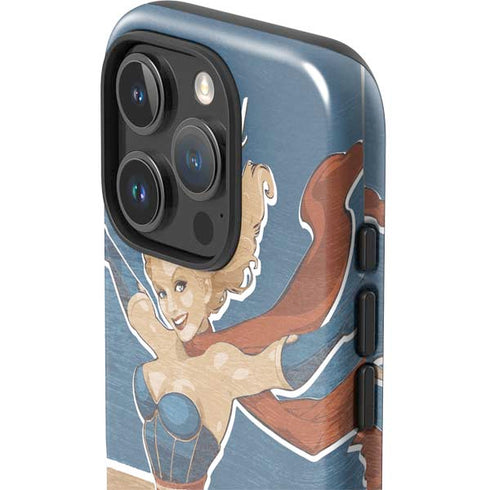 DC Comics Bombshells Supergirl iPhone 16 Pro Impact Case
