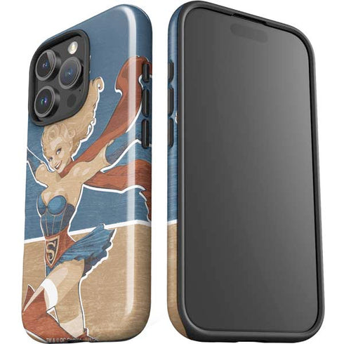 DC Comics Bombshells Supergirl iPhone 16 Pro Impact Case