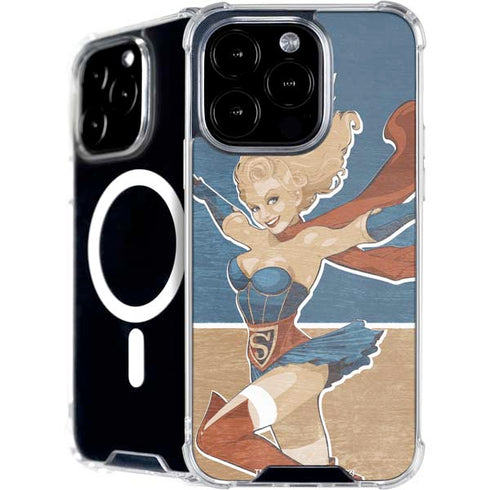 DC Comics Bombshells Supergirl iPhone 16 Pro Max MagSafe Case