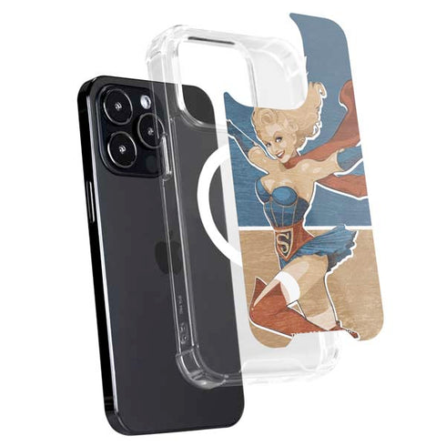 DC Comics Bombshells Supergirl iPhone 16 Pro Max MagSafe Case