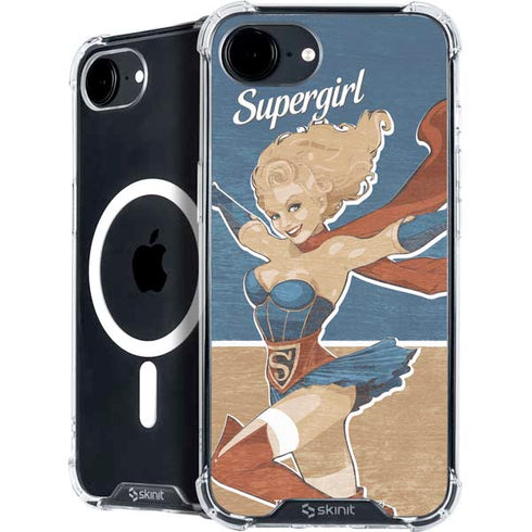 DC Comics Bombshells Supergirl iPhone 16e MagSafe Case