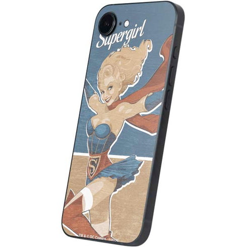 DC Comics Bombshells Supergirl iPhone 16e Skin
