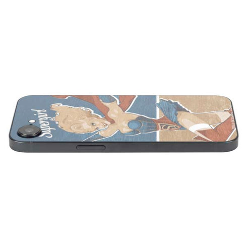 DC Comics Bombshells Supergirl iPhone 16e Skin