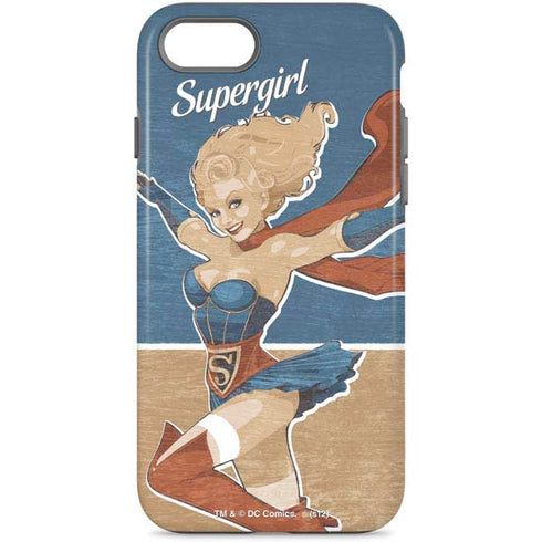 DC Comics Bombshells Supergirl iPhone Cases