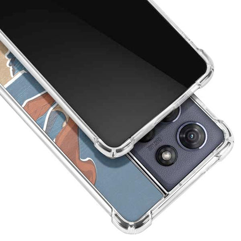 DC Comics Bombshells Supergirl Moto G 5G (2025) Clear Case