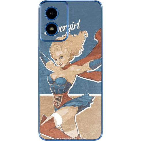 DC Comics Bombshells Supergirl Moto G Play 4G (2024) Skin
