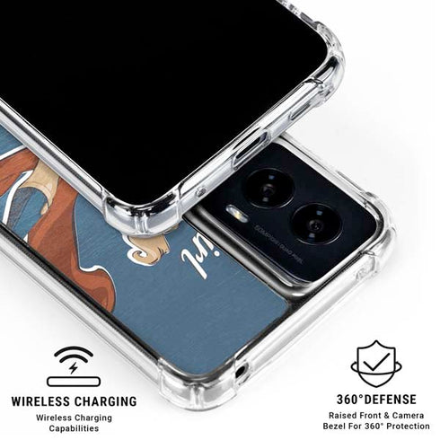 DC Comics Bombshells Supergirl Moto G Power 5G (2024) Clear Case