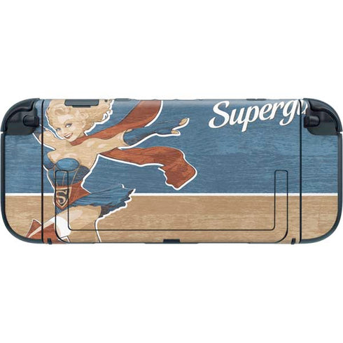 DC Comics Bombshells Supergirl Nintendo Switch 2 (2025) with Joy-Con Skin