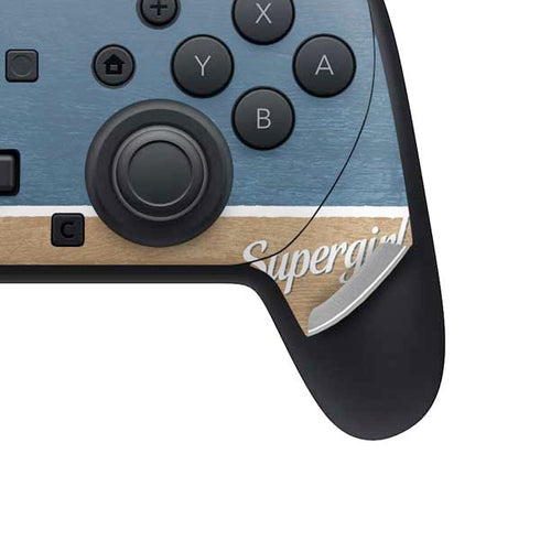 DC Comics Bombshells Supergirl Nintendo Switch 2 (2025) Pro Controller Skin