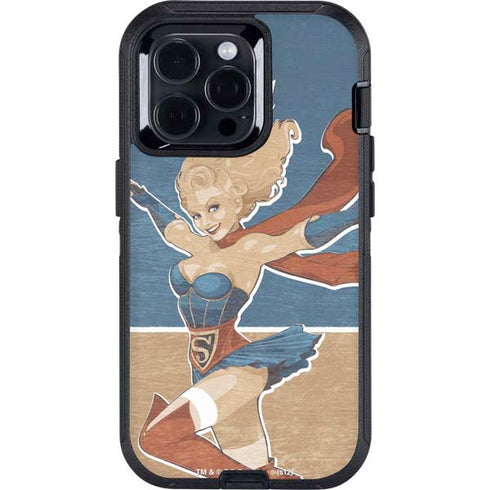 DC Comics Bombshells Supergirl Otterbox Defender iPhone Skin