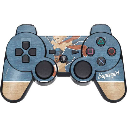 DC Comics Bombshells Supergirl PS3 Dual Shock wireless controller Skin