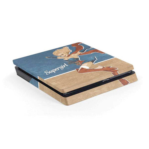 DC Comics Bombshells Supergirl PlayStation PS4 Skins